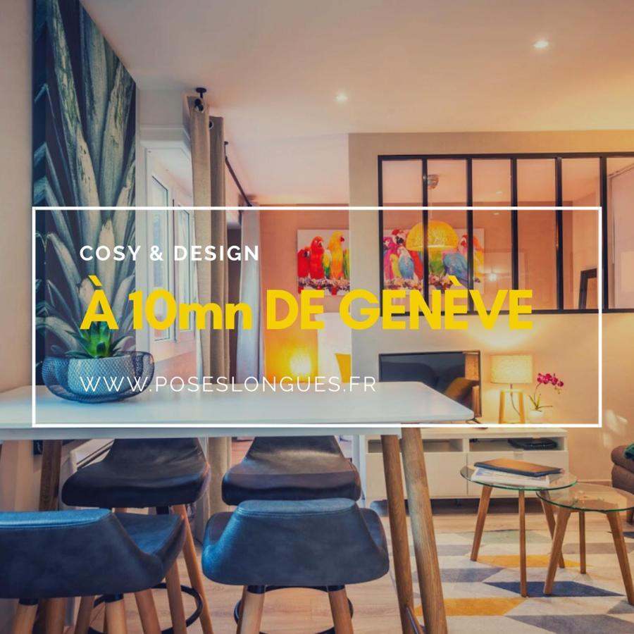 Apartment Le Chatelet- Parking Gratuit - Cosy Et Design - A 10 Mn De Geneve